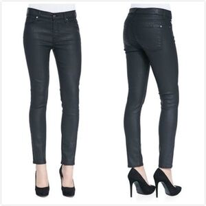7 For‎ All Mankind Mid-Rise Ankle Skinny Jeans